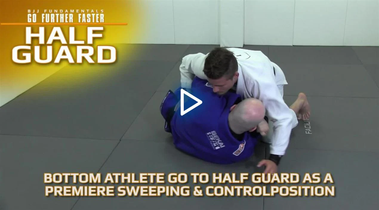 Half Guard Passing and Dynamic Pins: BJJ Fundamentals - Go Further Faster by John Danaher - Image 4